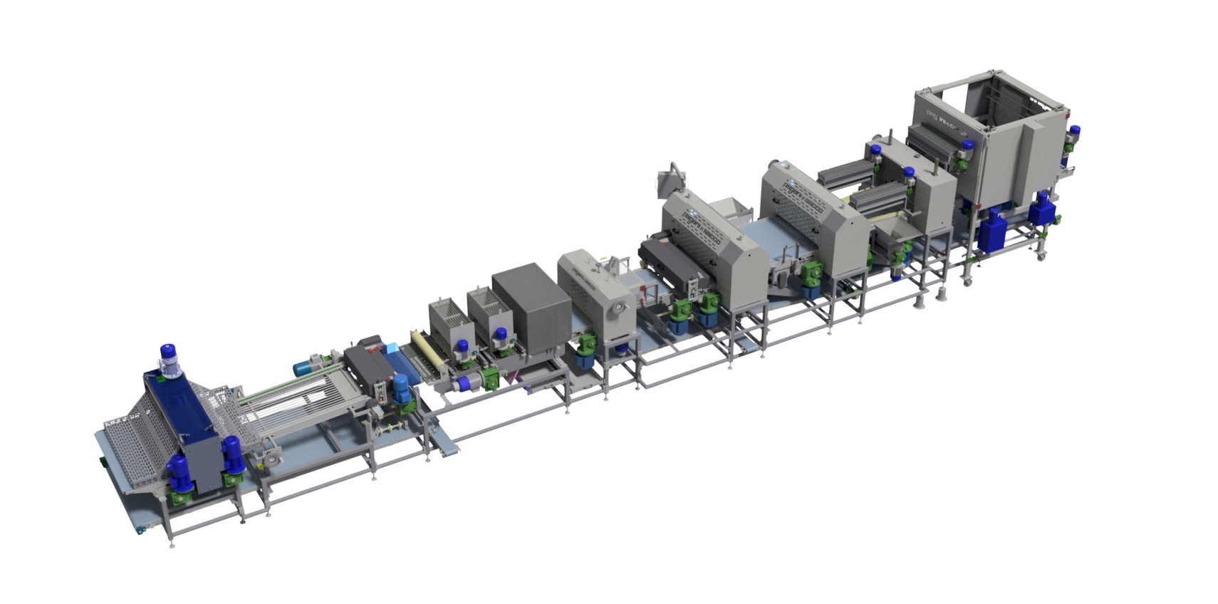 Machine tête de ligne pour ciabatta